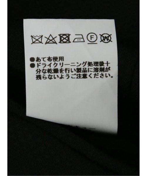 m.f.editorial(エムエフエディトリアル)/光沢ウール混 スリムフィット 2ボタン3ピーススーツ ダイヤ黒/img15