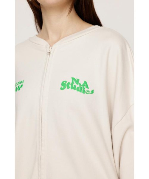 SLY(スライ)/W FRONT LOGO ZIP UP スウェット/img07