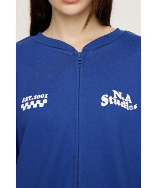 SLY(スライ)/W FRONT LOGO ZIP UP スウェット/img36