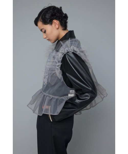 Sheer many frill vest(505844797) | ヘリンドットサイ(HeRIN.CYE 