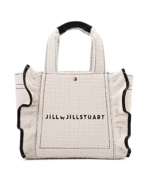 JILL by JILL STUART(ジル バイ ジル スチュアート)/ツイードフリルトート小/img01