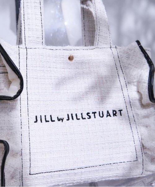 JILL by JILL STUART(ジル バイ ジル スチュアート)/ツイードフリルトート小/img04