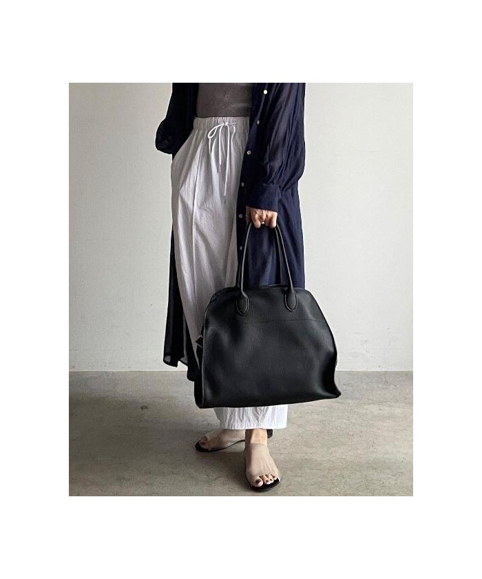 JISTORY◇ SIDE BELT BOSTON BAG トートバッグ 黒 JISTORY ジストリー