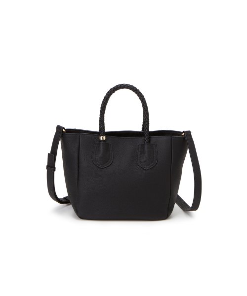 【TREASURE TOPKAPI】シュリンクレザー メッシュハンドル ショルダー付き ミニ トート バッグ 