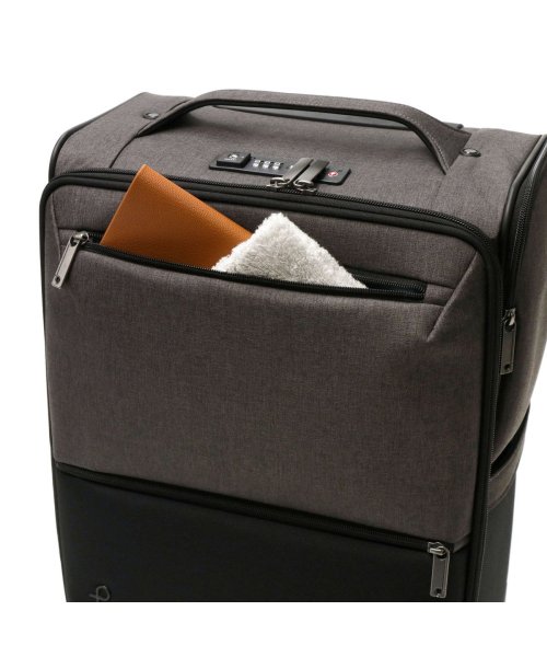【日本正規品】 プロテカ キャリーケース トロリー 機内持ち込み 35L 1～2泊 キャスターストッパー TSロック 日本製 ACTOY 2 12101 ×1ジップポケット