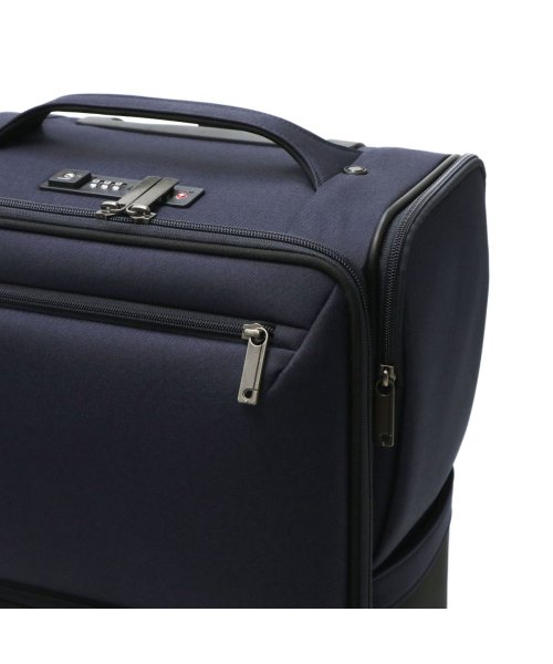 【日本正規品】 プロテカ キャリーケース トロリー 機内持ち込み 35L 1～2泊 キャスターストッパー TSロック 日本製 ACTOY 2 12101 ×1ジップポケット