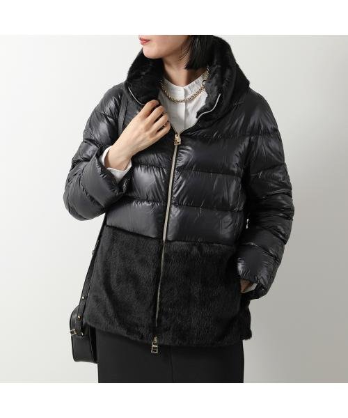 HERNO ダウンコート PI1123D 12017 エコファー HERNO ダウンコート PI1123D