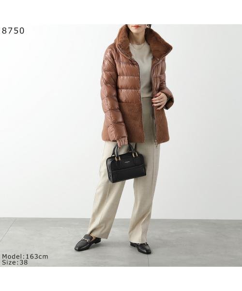 HERNO ダウンコート PI1123D 12017 エコファー HERNO ダウンコート PI1123D