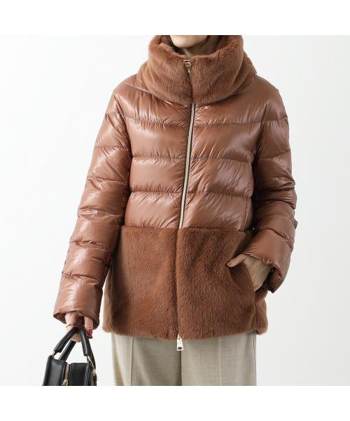 HERNO ダウンコート PI1123D 12017 エコファー HERNO ダウンコート PI1123D