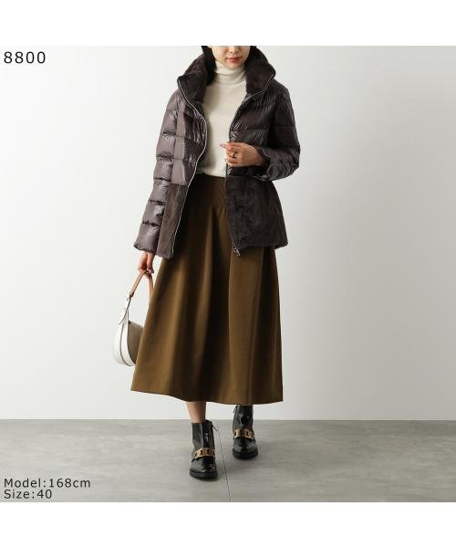 HERNO ダウンコート PI1123D 12017 エコファー HERNO ダウンコート PI1123D