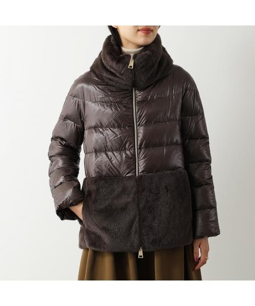 HERNO ダウンコート PI1123D 12017 エコファー HERNO ダウンコート PI1123D