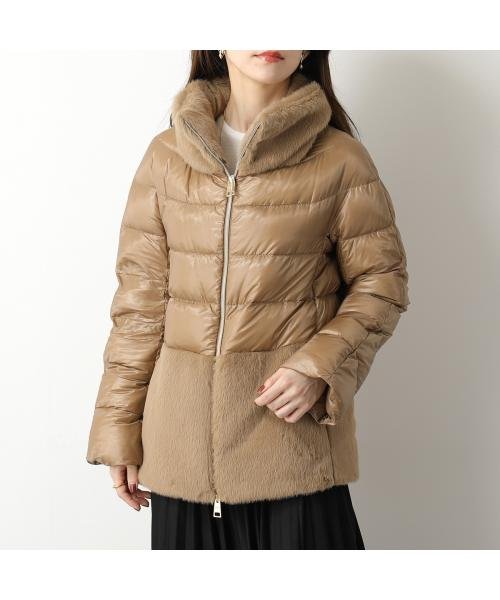 HERNO ダウンコート PI1123D 12017 エコファー HERNO ダウンコート PI1123D