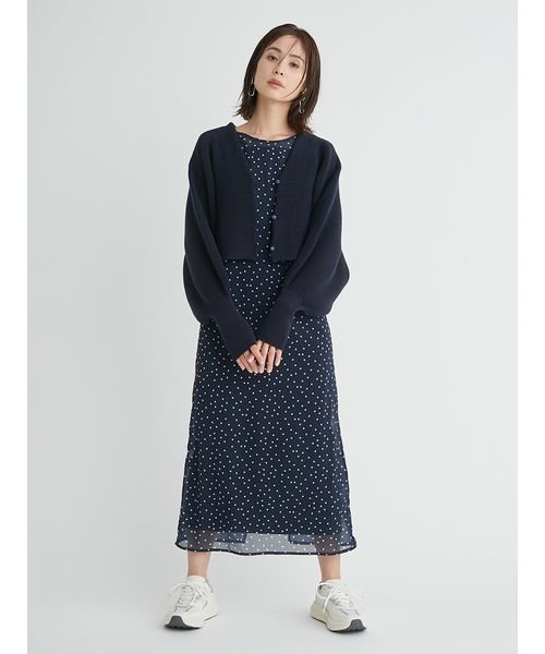 emmi atelier(emmi　atelier)/【emmi atelier】2wayシアードットワンピース/img18