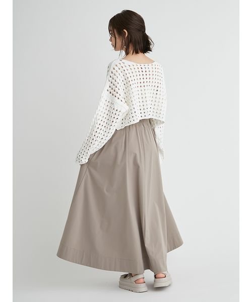 【emmi atelier】撥水ハイウエストフレアスカート EDITION/シアーオパール フレアスカート M1674757388(12870円)