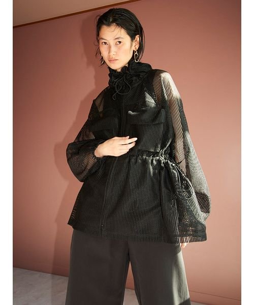 【セットアップ対応商品】【emmi atelier】フロントタックオールインワン 予めご了承ください