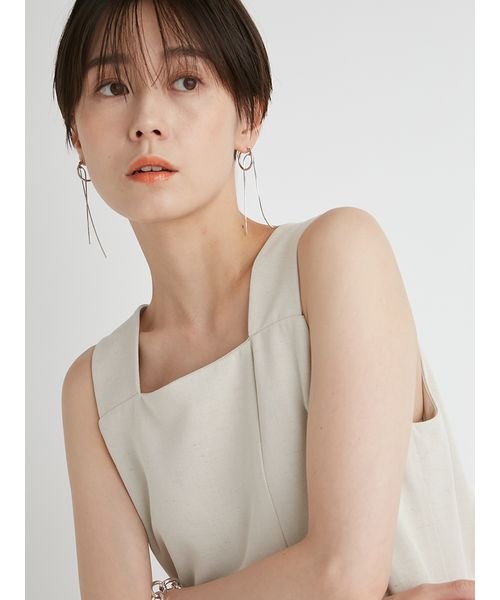 【セットアップ対応商品】【emmi atelier】フロントタックオールインワン 予めご了承ください