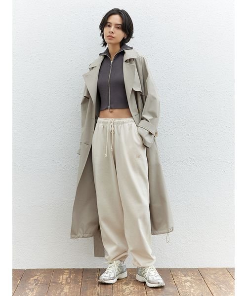 【emmi atelier】LENZING(TM) ECOVERO(TM)フロントジップカーディガン TM 予めご了承ください