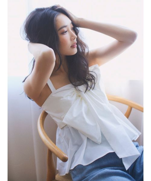 ペプラムリボントップス【WEB限定カラーあり】(505845885)|阪急 ペプラムリボントップス【WEB限定カラーあり】(505845885)|阪急
