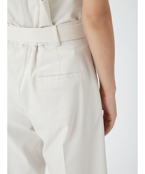 【00サイズあり】ベルト付きハイウエストワイドパンツ 予めご了承ください