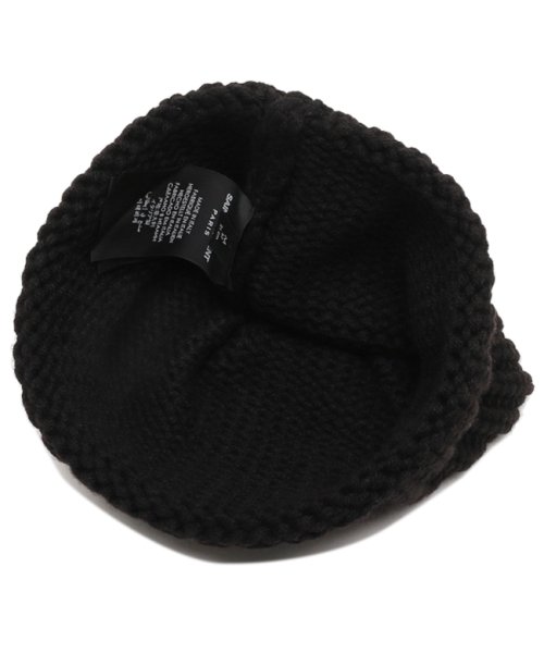 サンローランパリ 帽子 ニット帽 ブラック レディース SAINT LAURENT PARIS 719417 3Y205 1000 SAINT LAURENT PARIS サンローランパリ 帽子 ニット帽 ブラック レディース 3Y205