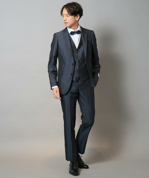 ブライトナローストライプスーツベスト（同素材セットアップあり） トップス ベスト・ジレ AA1396454820(10725円)