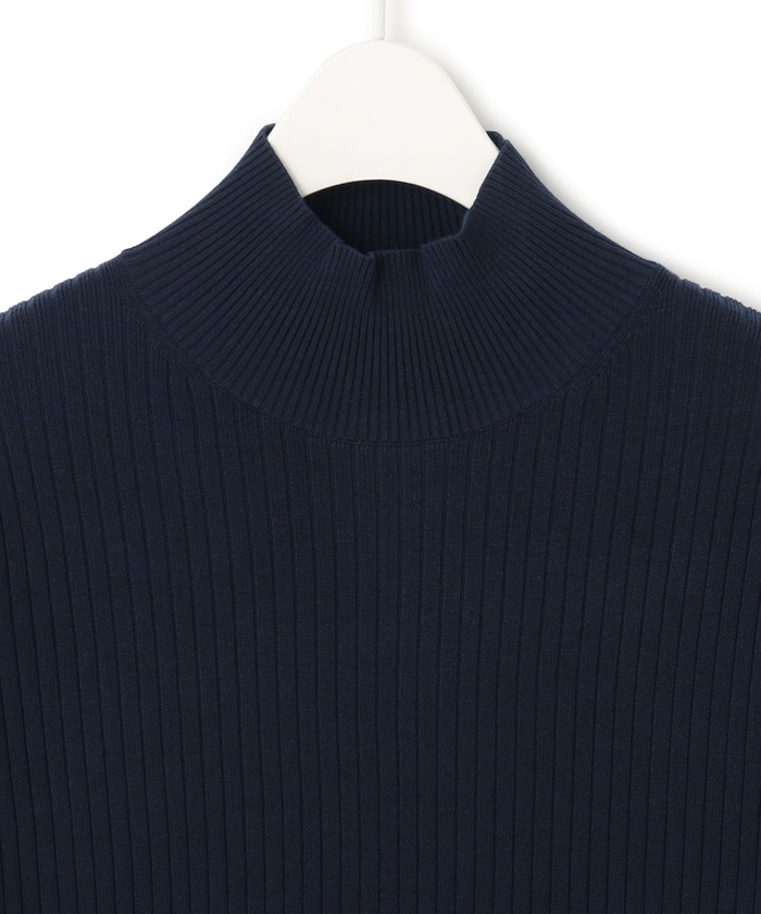 ゆき　新品icb ヴィスコースリブハイゲージ ニットワンピースS セール】【洗える】 ヴィスコースリブハイゲージ ニットワンピース