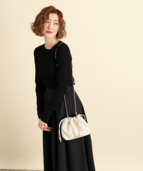 【雑誌掲載商品】チェーン巾着2WAYショルダー 人気・おすすめ｜使いやすい・旅行におすすめ 品質保証 全国発送 在庫限り