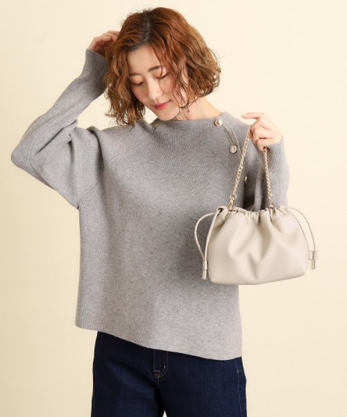 【雑誌掲載商品】チェーン巾着2WAYショルダー 人気・おすすめ｜使いやすい・旅行におすすめ 品質保証 全国発送 在庫限り