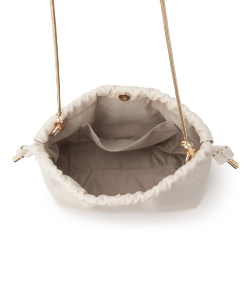 【雑誌掲載商品】チェーン巾着2WAYショルダー 人気・おすすめ｜使いやすい・旅行におすすめ 品質保証 全国発送 在庫限り