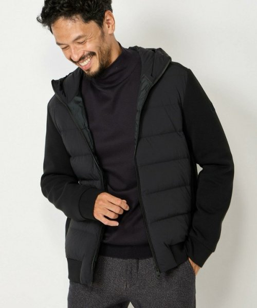 【DUNO/デュノ】前身頃ダウンコンビブルゾン 