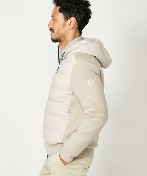 【DUNO/デュノ】前身頃ダウンコンビブルゾン 