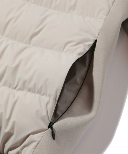 【DUNO/デュノ】前身頃ダウンコンビブルゾン 