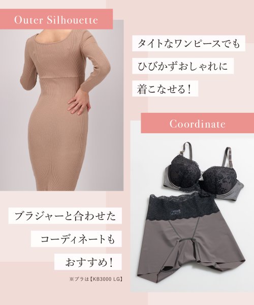 Wing(ウイング)/ウイング　補整ショーツ　【Pパンツ】　はきこみ丈ふかめ/img16