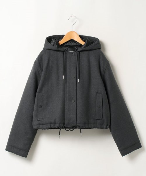 アウター DOUBLE FLANNEL CROPPED PA 