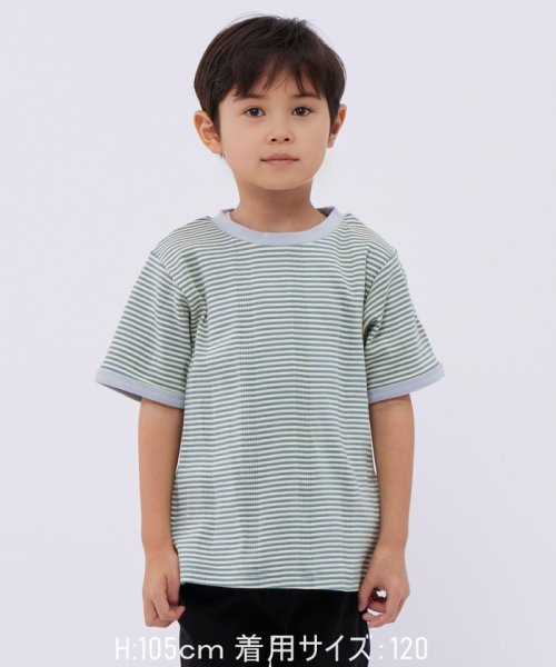 SHIPS Colors  KIDS(シップスカラーズ　キッズ)/【SHIPS Colors別注】Miller:ボーダー Tシャツ セット(100~130cm)/img22