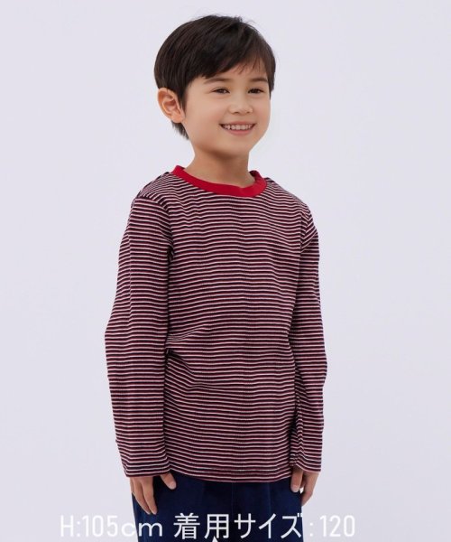 SHIPS Colors  KIDS(シップスカラーズ　キッズ)/【SHIPS Colors別注】Miller:ボーダー Tシャツ セット(100~130cm)/img24