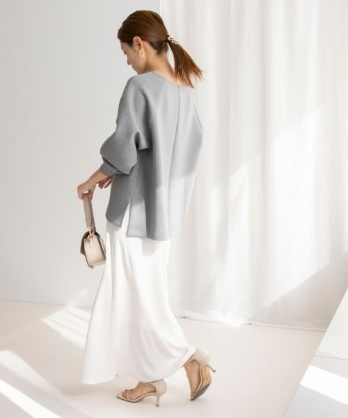 ウォッシャブルマットサテンナロースカート 