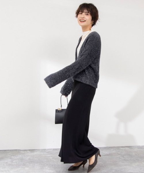 ウォッシャブルマットサテンナロースカート 