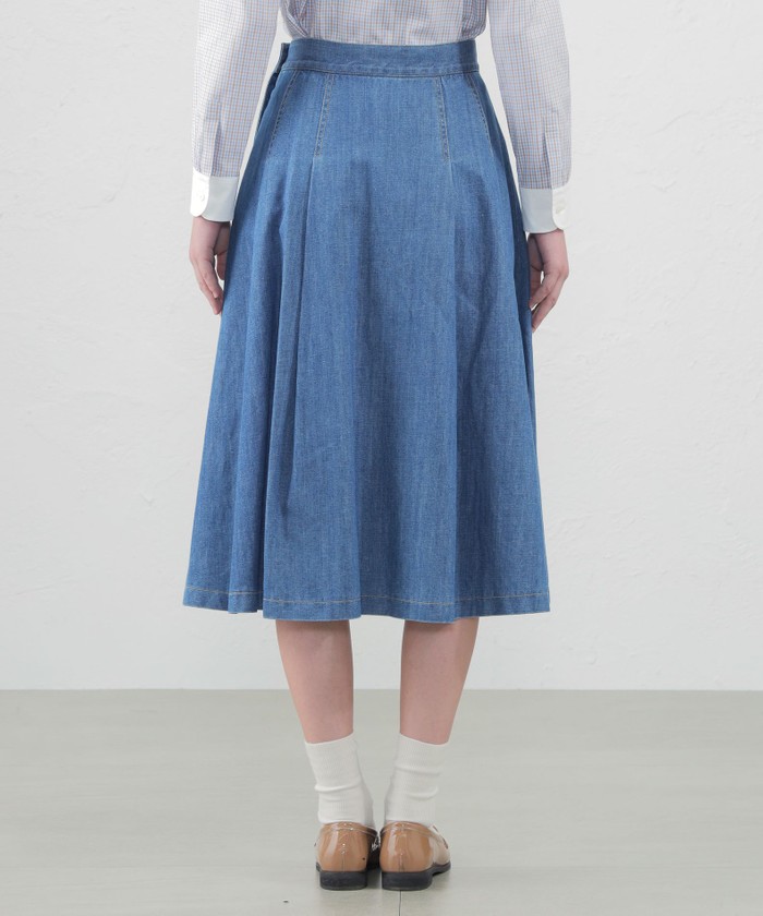 コットンリネンデニムスカート(505789576)｜阪急百貨店公式通販サイト