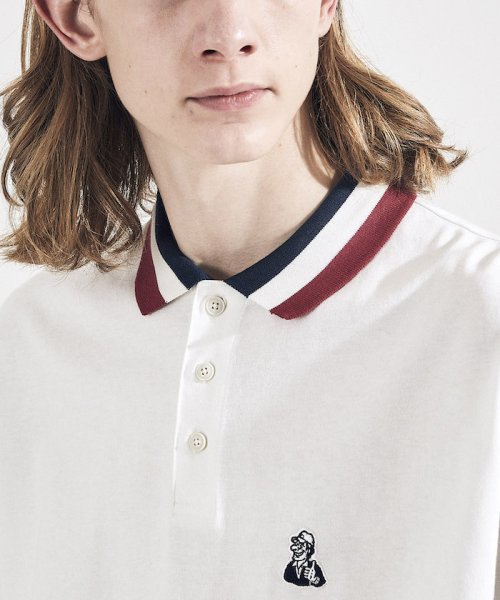 Penguin by Munsingwear(ペンギン　バイ　マンシングウェア)/TRICOLOR COLLAR BIG POLO SHIRT / トリコロールカラービッグポロシャツ/img04