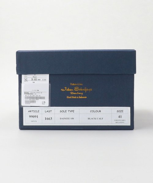 【別注】＜Jalan Sriwijaya＞5アイレットキャップトゥ ダイナイトソール ドレスシューズ label あらかじめご了承ください