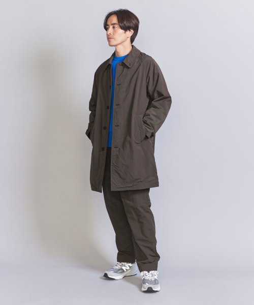 ボンディング バルカラー コート シワ感 B89 W72 H88