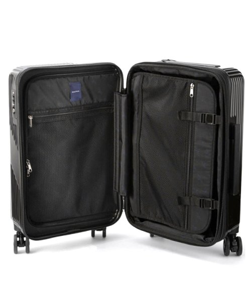 ノーティカ スーツケース 機内持ち込み 37L/41L Sサイズ SS 拡張 ストッパー付き NAUTICA 370－1000 キャリーケース キャリーバッグ ｜約 WOVEN IN TOUGH