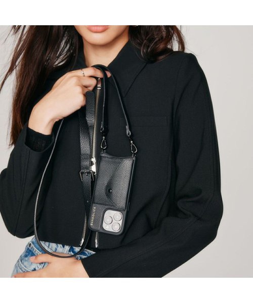 BANDOLIER バンドリヤー iPhone15 15Pro iPhone 15 Pro Max iPhone 15 Plus スマホケース スマホショルダ iPhone Pro 3cmiPhone BANDOLIER バンドリヤー 7cm×高さ：16 6cm×マチ：2