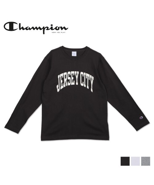 CHAMPION(チャンピオン)/ チャンピオン Champion Tシャツ 長袖 ロンT カットソー メンズ LONG SLEEVE T－SHIRT オフ ブラック ホワイト グレー 白 C3/img01