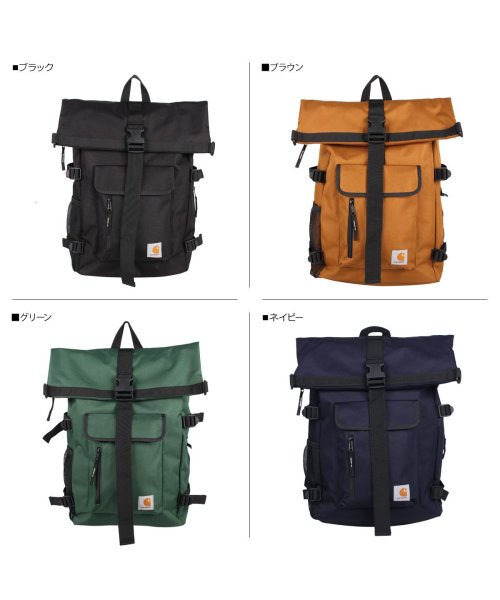 Carhartt(カーハート)/カーハート carhartt WIP リュック バッグ バックパック メンズ レディース 防水 24.8L PHILIS BACKPACK ブラック ブラウン /img02