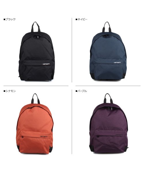 Carhartt(カーハート)/カーハート carhartt リュック バッグ バックパック メンズ レディース 迷彩 PAYTON BACKPACK ブラック ネイビー オレンジ オープル /img01