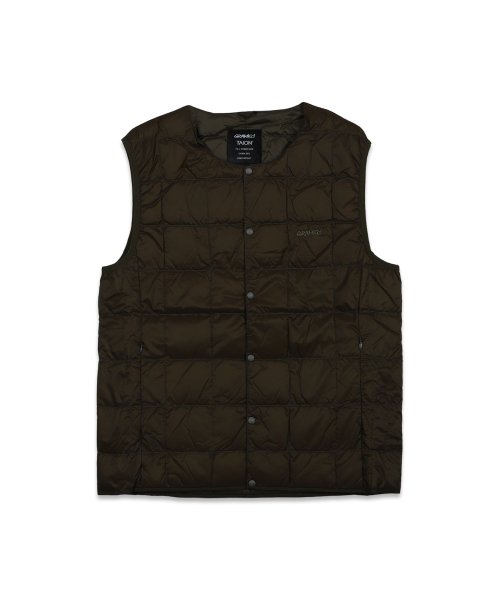 GRAMICCI(グラミチ)/グラミチ タイオン GRAMICCI TAION ダウン ベスト アウター メンズ レディース コラボ INNER DOWN VEST ブラック グレー カーキ/img13