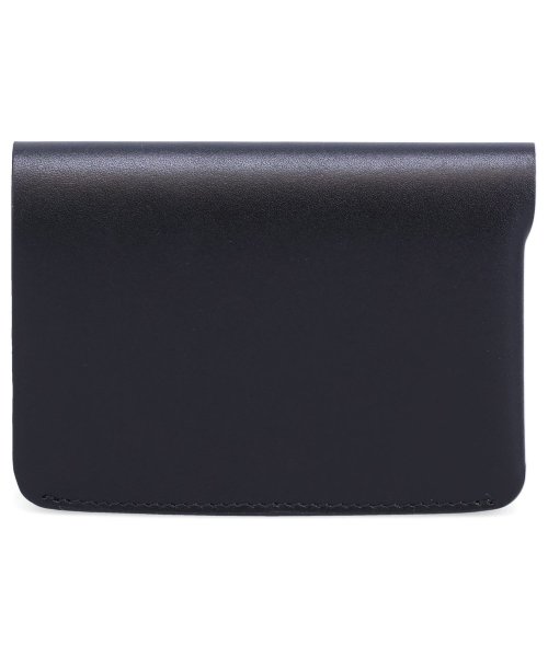 Jil Sander(ジル・サンダー)/ジルサンダー JIL SANDER カードケース 名刺入れ 定期入れ ID メンズ スリム 本革 DOUBLE CARD WALLET ブラック 黒 J25UI/img02