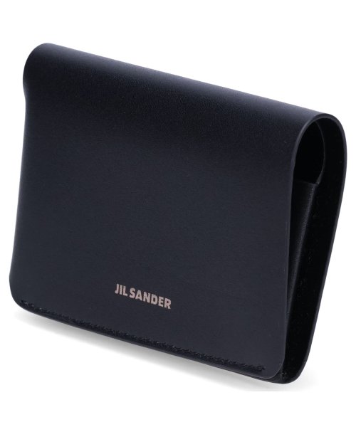Jil Sander(ジル・サンダー)/ジルサンダー JIL SANDER カードケース 名刺入れ 定期入れ ID メンズ スリム 本革 DOUBLE CARD WALLET ブラック 黒 J25UI/img03